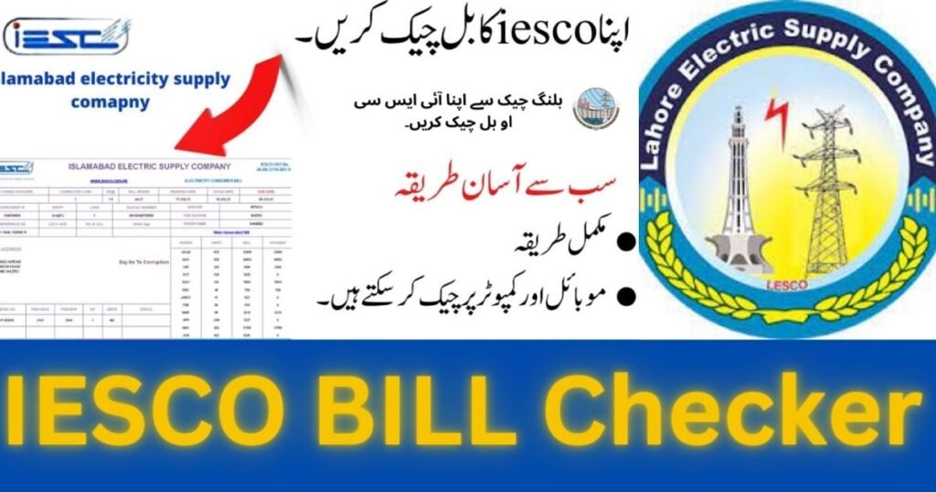 IESCO BILL Checker